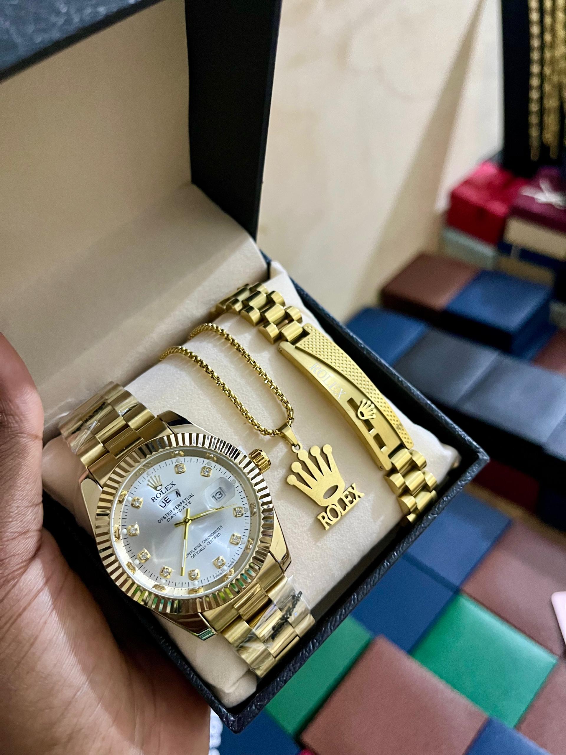 Ensemble bijoux homme